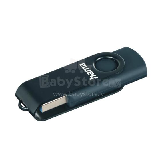 Hama 00182466 Rotate 256GB USB 3.0 petrol blue