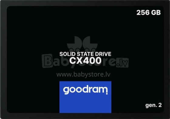 Диск SSD GoodRam CX400 Gen.2 256 ГБ 2,5" SATA III (SSDPR-CX400-256-G2)