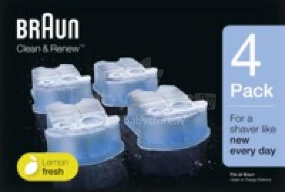 Braun | Refills 4 Pack | Clean and Renew CCR4 3+1