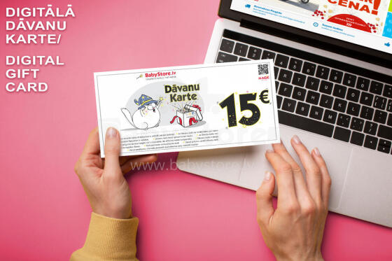 Gift Card Web Art.222926  Elektroniskā dāvanu karte 15 EUR