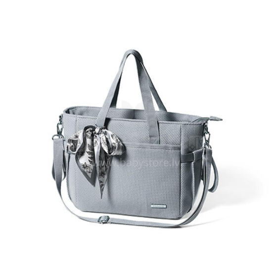1571/03 CARMEN GREY MOTHER'S/PRAM BAG