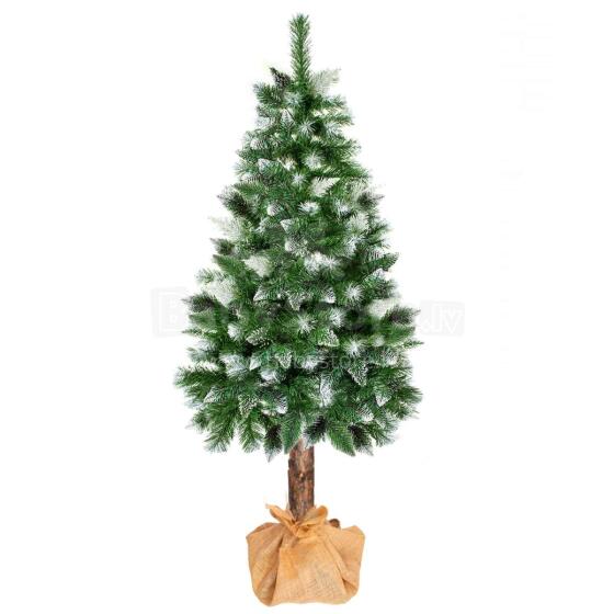 Ziemassvētku eglīte uz stumbra Springos CT0179 180 cm sniegota