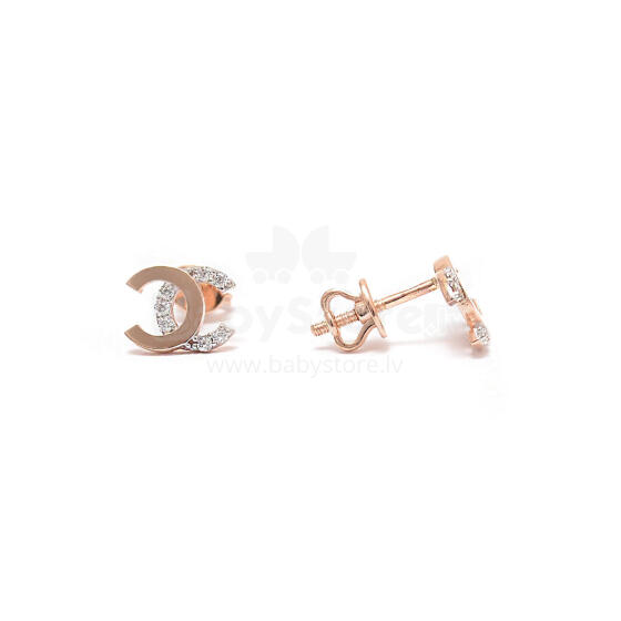 Gold Jewellery Art.ZAL029  Золотые серьги
