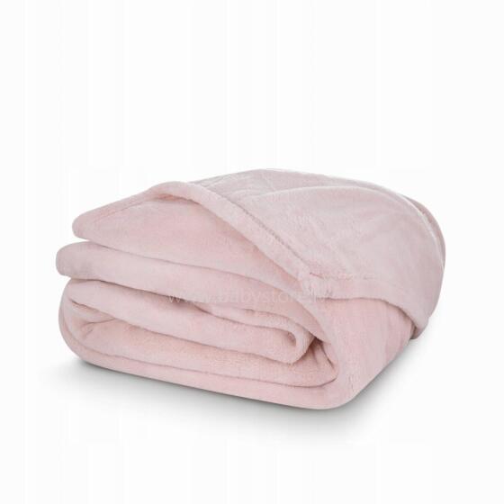 Carbotex Blanket Art.FLEECE201011 Light Pink  Тёплое  одеяло/плед 150x200см