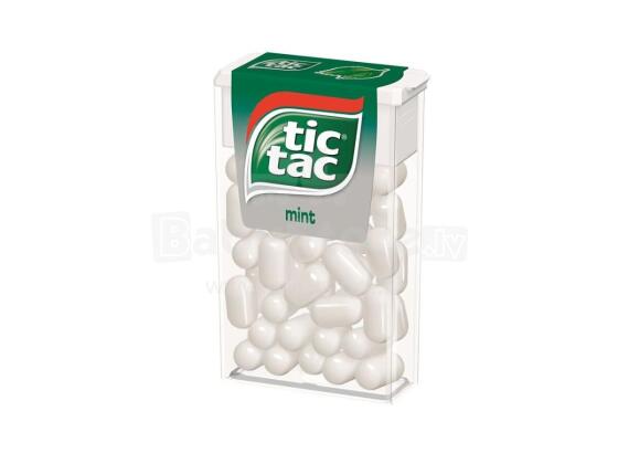 Tic Tac Mint Art.80052043 драже с ментоловым вкусом 18 г