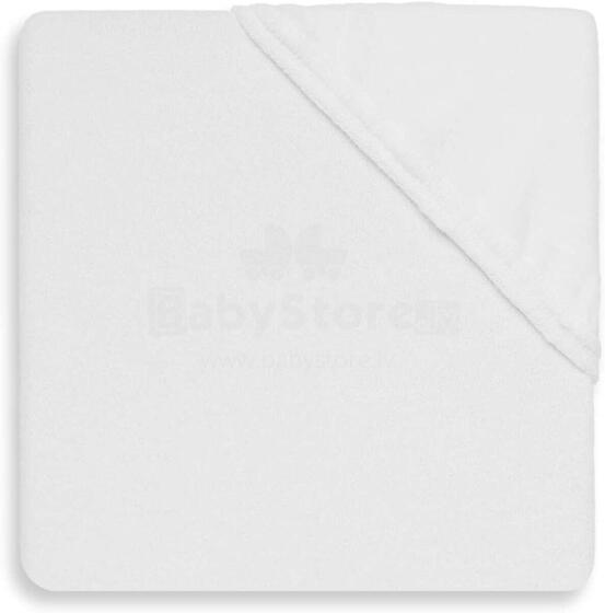 La bebe™ Jersey White Art.512-527-00001 - простынь на резиночке 75x150cм