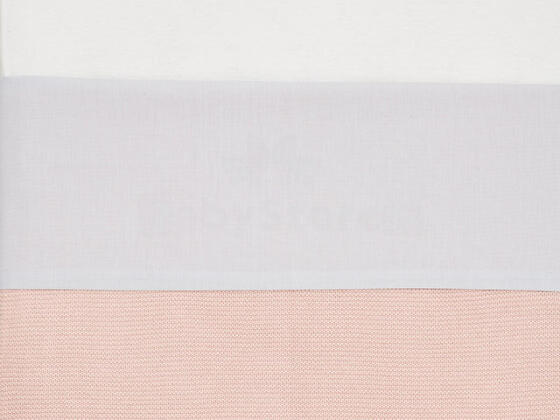 La bebe™ Jersey Cradle Sheet White Art.008-511-00078 - palags ar gumiju 75x100cm
