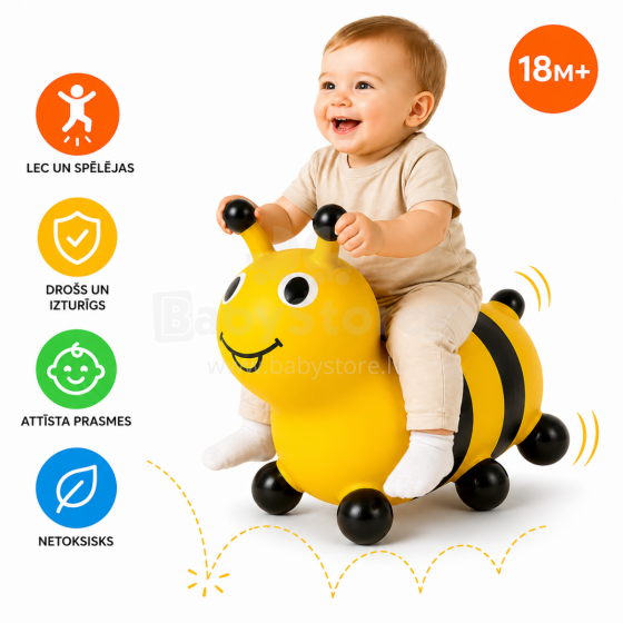 Bo Jumping Animals Art.223145  Rotaļlieta lēkšānai un balansam