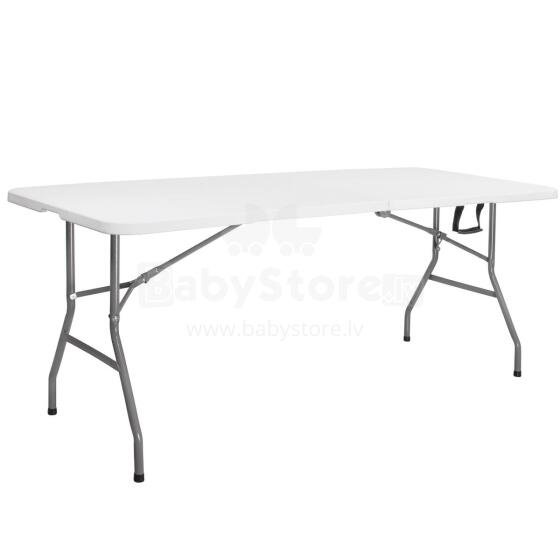 Folding table Springos GF0051 180 cm, white