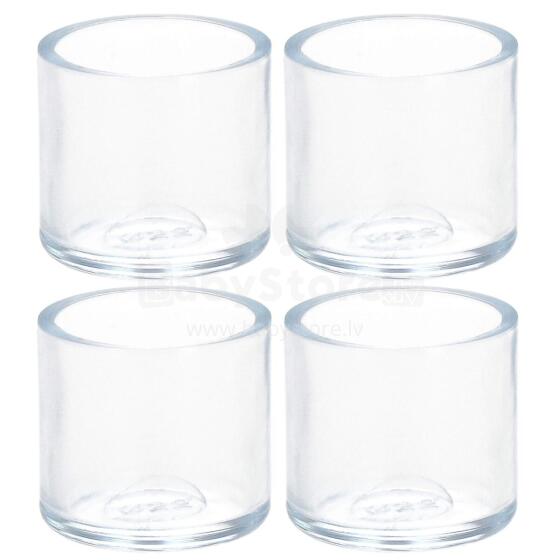 HA7247 PROTECTIVE OVERLAYS FOR FURNITURE LEGS 4 PCS