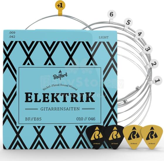 Guitar Strings Premium Electric  Guitar Strings Art.223272 Комплект 6 струн