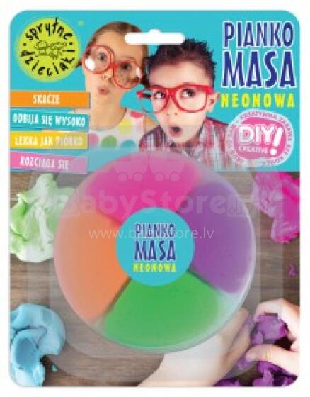 Foam paste neon jumping foam