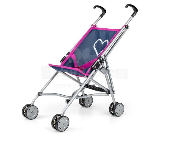 Milly Mally Julia Art.4750 Prestige Navy  Летняя коляска для куклы