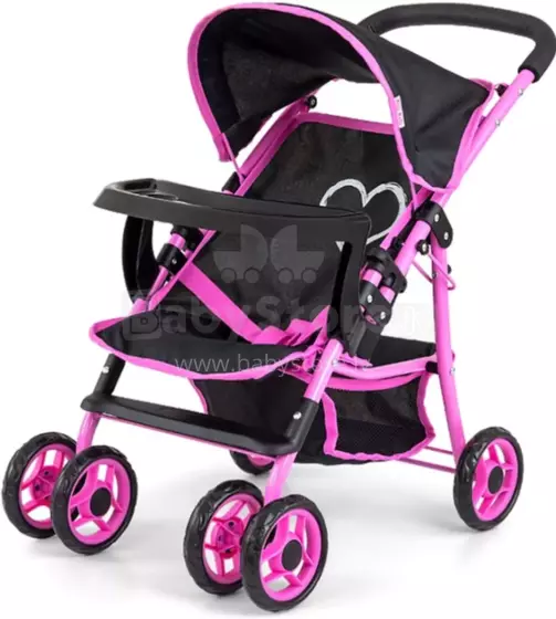 Milly Mally Kate Prestige Black Art.5520  Прогулочная коляска для кукол