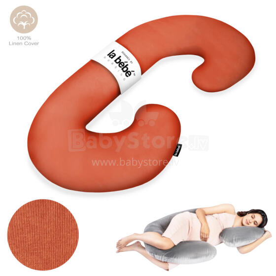 Maternity Pillow Memory Eco Sì -Duo Art.223702 Orange