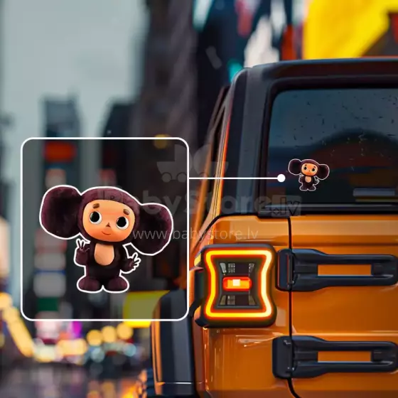 Baby On Board Cheburashka Art.223895 uzlīme automašīnai 12cm