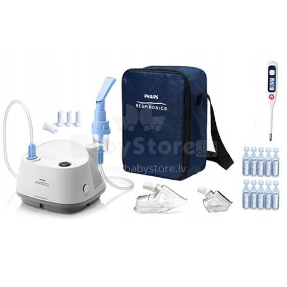 Philips Elegance Inhalators Art.1099973 Kompresijas inhalators ar somu un termometru