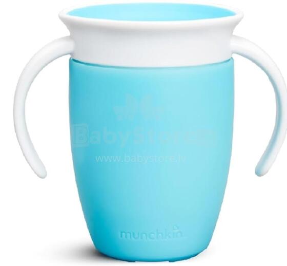 Munchkin Miracle Cup 360°  Art.223917 Blue Mācību krūzīte 200 ml,
