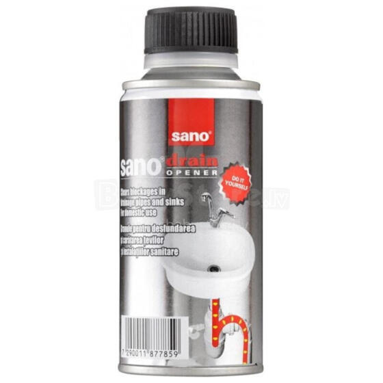 *Чистящее средство для труб в гранулах Sanodrain, 200 г.