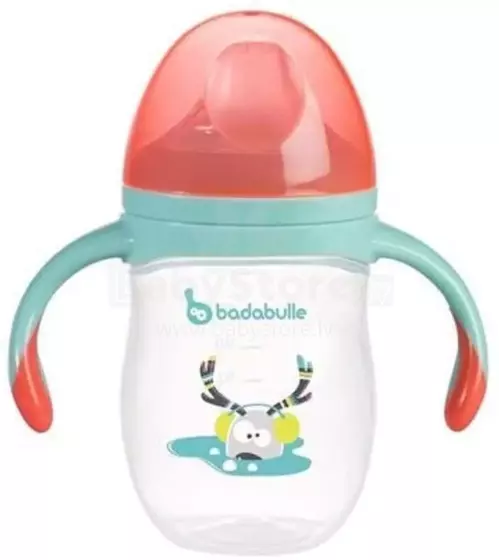 Badabulle Non Spill Cup Art.B005002  Krūzīte, mazuļiem no 6 mēnešu vecuma ar mīksto uzgali, 180 ml