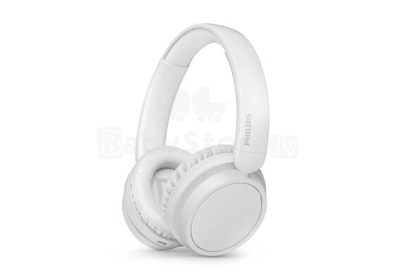 Jaunums! Akcija! PHILIPS austiņas On-Ear ar Bluetooth, baltas