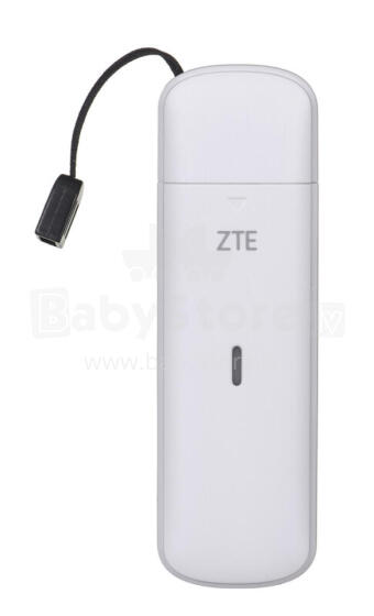 Huawei ZTE MF833U1 mobilā modema USB zibatmiņa (4G/LTE) 150Mbps balts