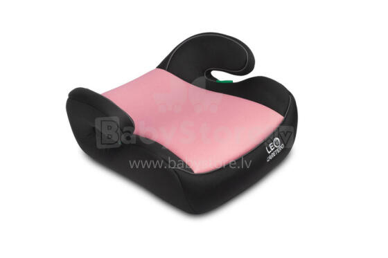 Caretero Leo I-Size Art.225589 Pink автокресло бустер 22-36 кг, (125-150)