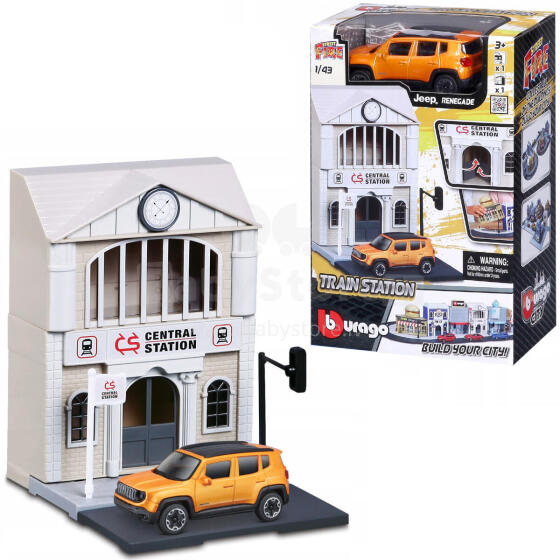 STREET FIRE BBURAGO CITY STACJA 1:43