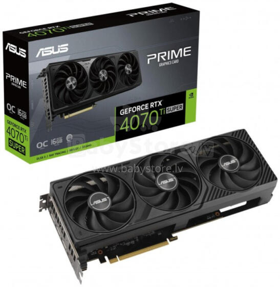 ASUS GeForce RTX 4070 Ti SUPER PRIME OC 16GB DLSS 3