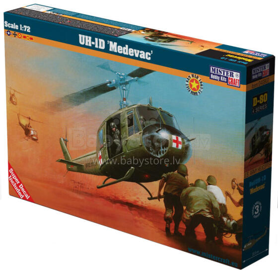 MODEL HELIKOPTER UH-1D MADEVAC 1:72
