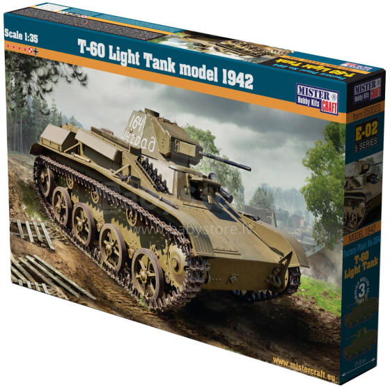 MODEL CZOŁG T-60 LIGHT TANK 1:35