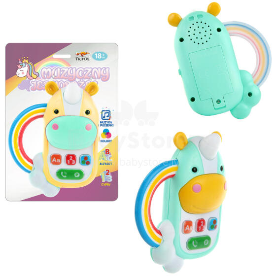 TELEFON MUZYCZNY JEDNOROŻEC