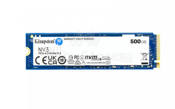 Kingston NV3 M.2 PCIe 4.0 NVMe 500 ГБ