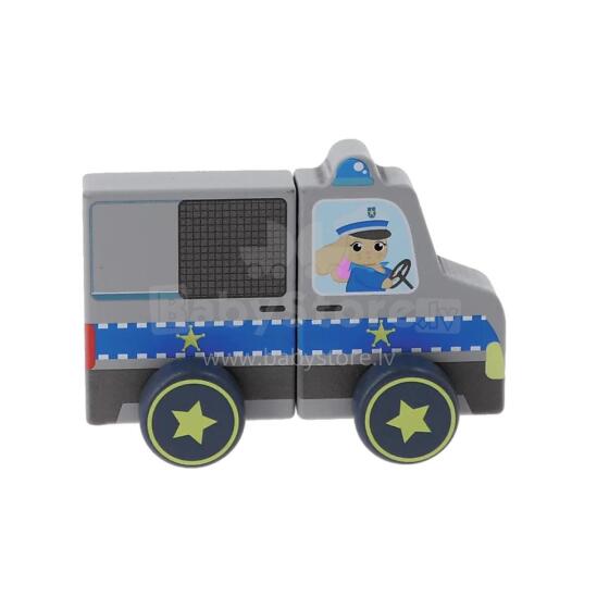 Trefl Magnetic Vehicle Police Art.61814