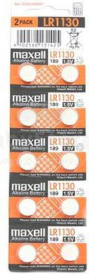 Батарея Maxell LR54 10 шт.