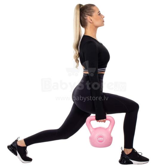 Гантель ABS 10kg, Springos FA1061, розовый