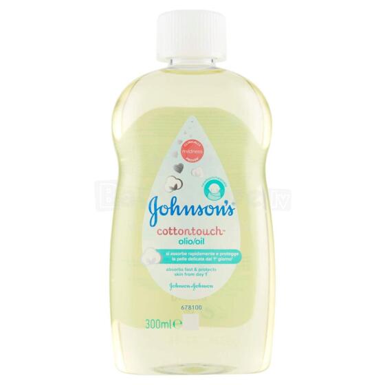 Johnsons  Baby Cottontouch Oil Art.19763 Eļļa kokvilnas ekstraktu 300ml