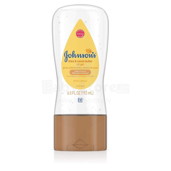 Johnsons Baby Oil Gel With Shea & Cocoa Butter Art.19763  масло с маслом Ши 192 мл