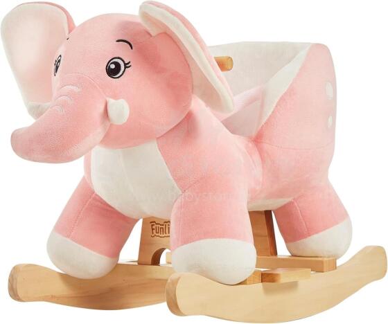 Little Rocker Elephant Art.226680  Мягкое кресло-качалка   с поддержкой спинки
