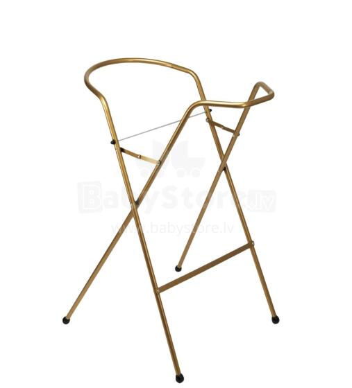 TegaBaby Stand Art.DM-035-175 Copper Складная, металлическая подставка для ванны (Штатив для ванночек Teggi 83 см)