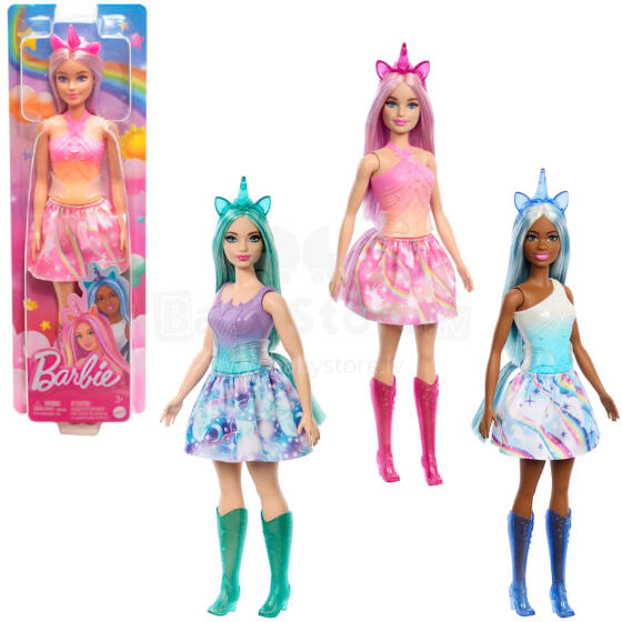 LALKA BARBIE JEDNOROŻEC