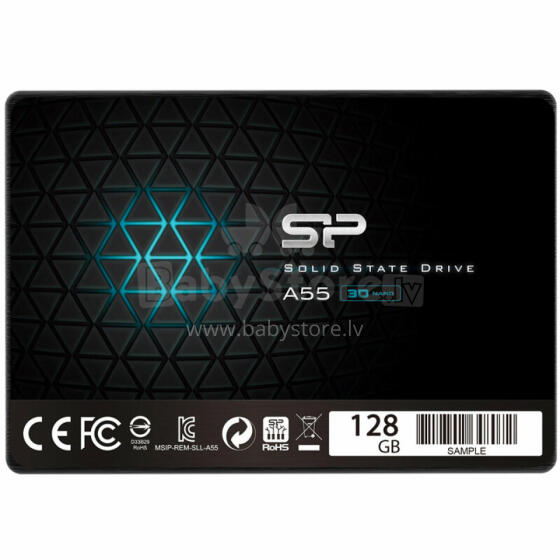 SILICONPOW SP128GBSS3A55S25 SSD 128GB 2.