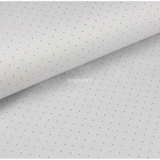 Bebe Basic Cotton Sheet Art.6302210000-02 Dots palags ar gumiju 72x72cm