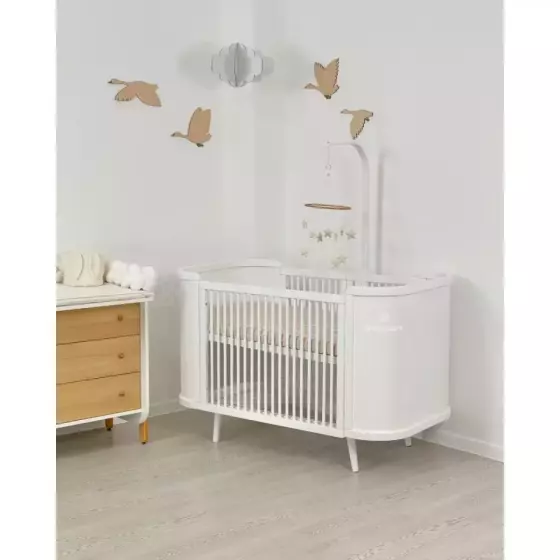 La Bebe™ Boho Slim 4 in 1 Art.9403500000slim White