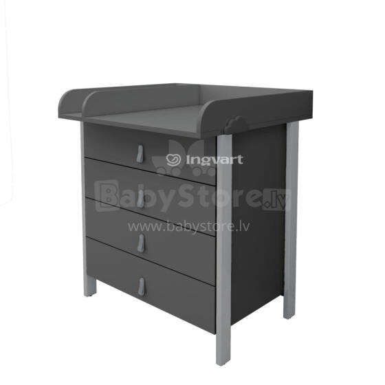La Bebe™ Scandi Art.227081 Graphite/Grey