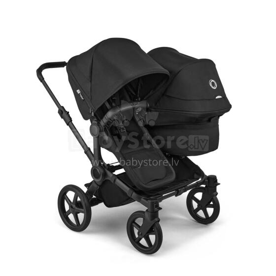 Bugaboo Donkey 6 Double  Art.227108 Heritage Black  Bērnu Universāli Transformējami rati