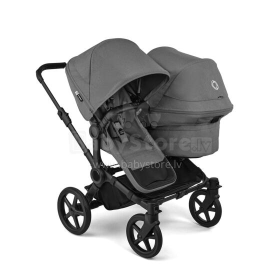 Bugaboo Donkey 6 Double Art.22711 Moon Grey Bērnu Universāli Transformējami rati