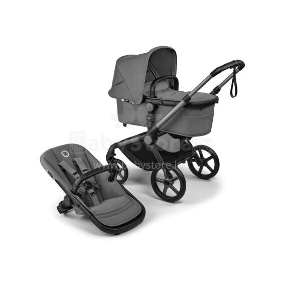 Bugaboo Fox 5 2 in 1 Art.227117 Moon Grey Children's universal stroller transformable for the weather