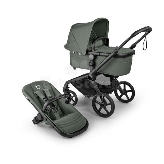 Bugaboo Fox 5   2 in 1 Art.227123 Forest Green Детская универсальная коляска трансформер
