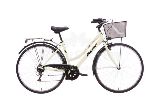 Sieviešu velosipēds 28'' ''PISA'', pērļu balts